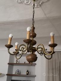  Lampadario 6 lampadine