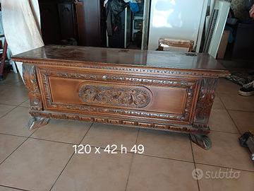 cassapanca in legno 