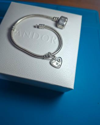 Charm pendente Pandora Cuore You & me