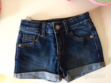 Short pantaloncini jeans bambina benetton