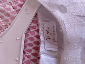 abito bianco cerimonia bimba 5 anni