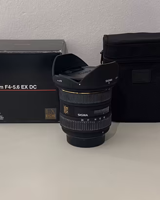 Obiettivo per Nikon Sigma 10-20mm grandangolo