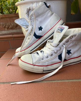Sneakers Converse unisex in pelle vintage nr. 41.5