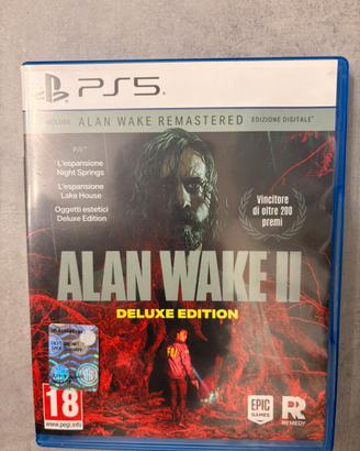 Alan Wake 2 Ps5 Deluxe Edition