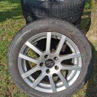 4 ruote cerchi OZ +  gomme invernali -205 - 55 R16