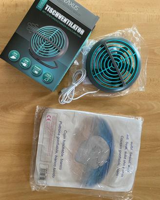 Ventilatore USB + poltrona gonfiabile