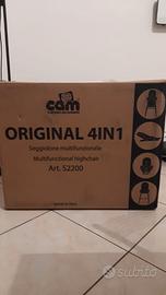 Seggiolone CAM Original4in1 Beige NUOVO MAI APERTO