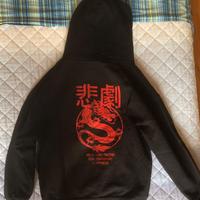 Felpa con stampa Subdued