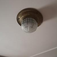 plafoniera Liberty in ottone