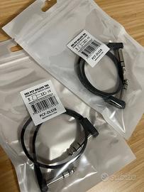 2x EBS Pcf Deluxe TRS 28 cm patch cables