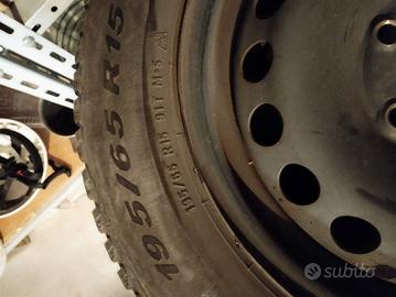 cerchi e gomme neve Golf 6