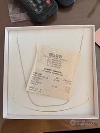 Collana Stroili Oro Nuova con scontrino