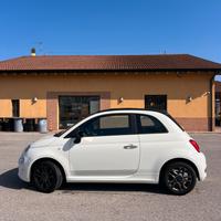 500 Cabrio allestimento Sport Bianca e Nera