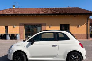 500 Cabrio allestimento Sport Bianca e Nera
