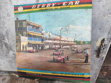 Pista elettrica vintage Derby-Car National Toys