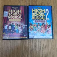 DVD High school musical 1 e 2