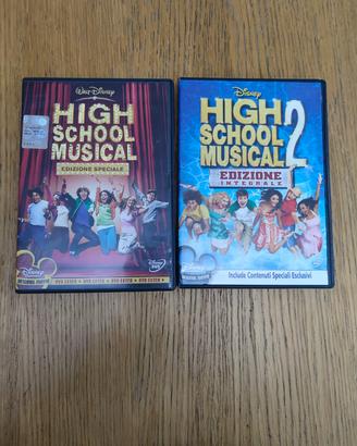 DVD High school musical 1 e 2