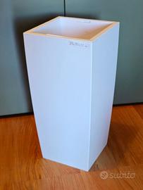 Vaso bianco - 25x25x52cm