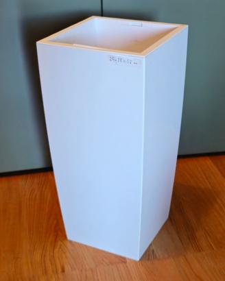 Vaso bianco - 25x25x52cm