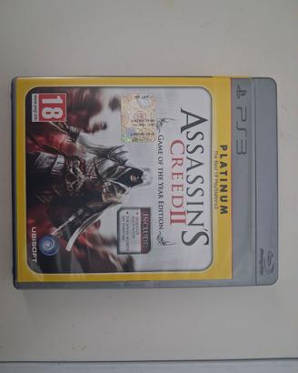 gioco ps3 play station 3 assassin's creed 2
