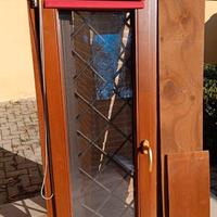 finestra doppio vetro con grada ferro basculante