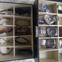 Set di orologi e bracciali per uomo 