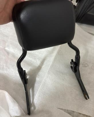 Schienalino sissy bar a sgancio rapido per softail
