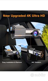 Dash Cam Auto/ Moto 4K