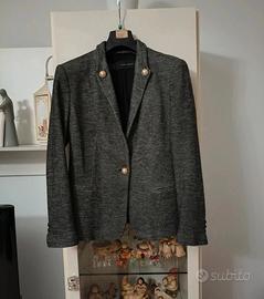 Giacca donna Zara taglia M colore grigio 
