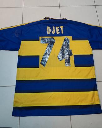 Maglia calcio Parma 2001/02 - Martin Djetou N. 74 