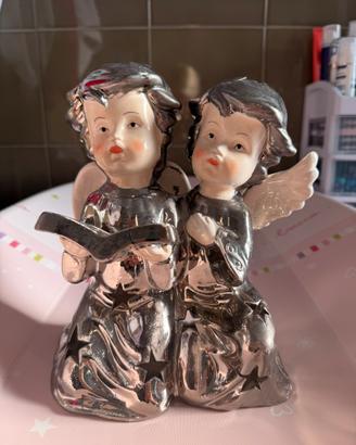 Portacandele in ceramica