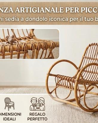 Mini sedia a dondolo