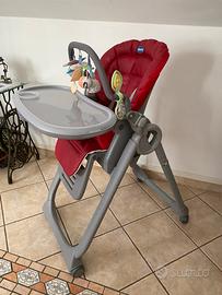 Seggiolone Chicco Polly Magic Relax Rosso