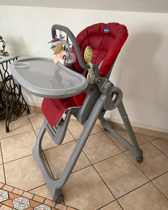 Seggiolone Chicco Polly Magic Relax Rosso