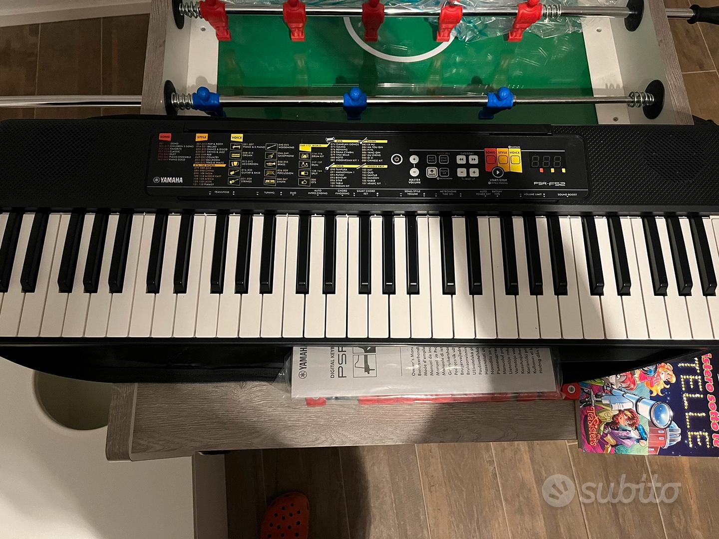 Tastiera Digitale Yamaha PSR-F52 - Per Principianti Con 61 Tasti E 144 Suoni - Foto 8