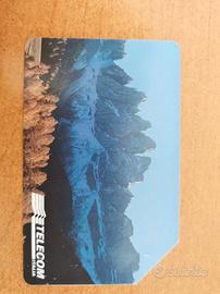 Scheda telefonica a tiratura limitata