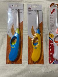 Set di accendigas Turbo Flame antivento"