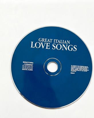 CD Great Italian Love Songs