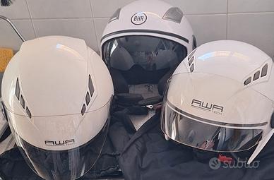 3 caschi usati taglia L