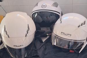 3 caschi usati taglia L