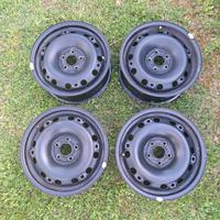 4 Cerchi in ferro per VW Skoda Seat