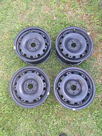 4 Cerchi in ferro per VW Skoda Seat