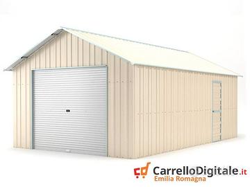 Baracca cantiere box 438x724 con saracinesca beige