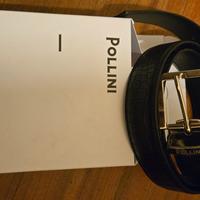 Cintura pelle Pollini made in italy