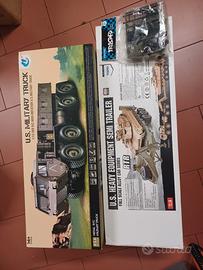 1/12 rc camion militare e trailer 