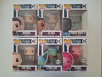 Lotto Funko Pop serie Saga
