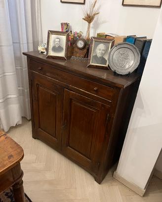Madia Credenza D'Epoca (Noce Massello)
