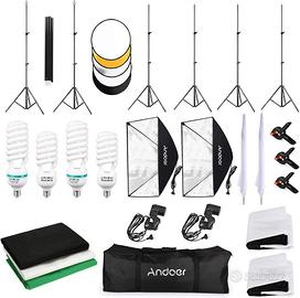 set luci studio Andoer