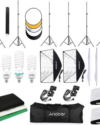 set luci studio Andoer