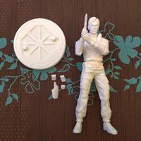 Leon Scott Kennedy Resident Evil 3D print 28 cm